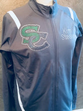 Load image into Gallery viewer, South County Stallions Bling Cheer Mom Jacket front view