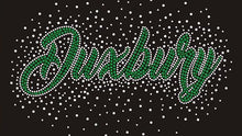 Load image into Gallery viewer, Duxbury cheer rhinestone jacket design