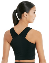 Load image into Gallery viewer, Balera Lattice Front Crop Top
