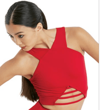 Load image into Gallery viewer, Balera Lattice Front Crop Top
