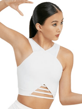 Load image into Gallery viewer, Balera Lattice Front Crop Top
