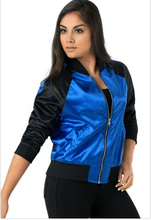 Load image into Gallery viewer, BALERA SATIN BOMBER JACKET
